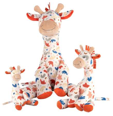 Plüsch Giraffe Gino no. 1, 23 cm